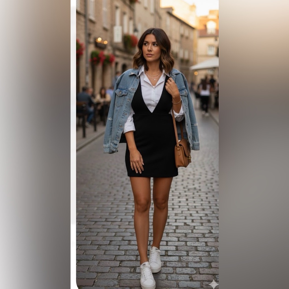 PrettyLittleThing Black Mini Skirt